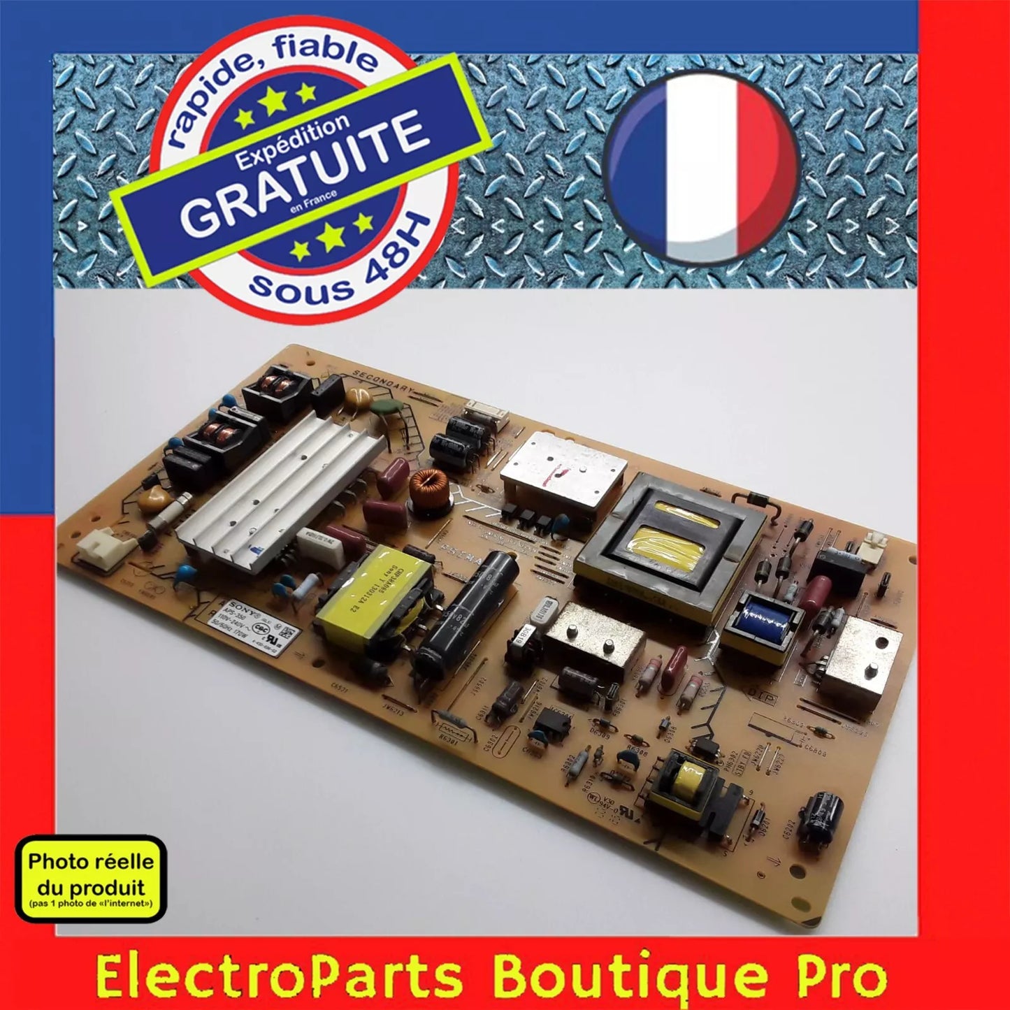 Carte d'alimentation 4-450-696-02 / 1-888-122-12 pour télé SONY KDL-46R470A