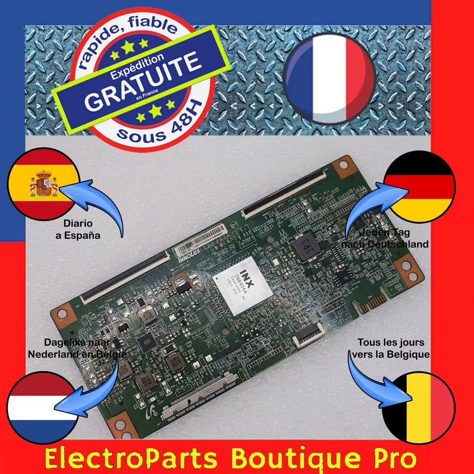 Carte T-CON INNOLUX pour télé PANASONIC TX40DX600E