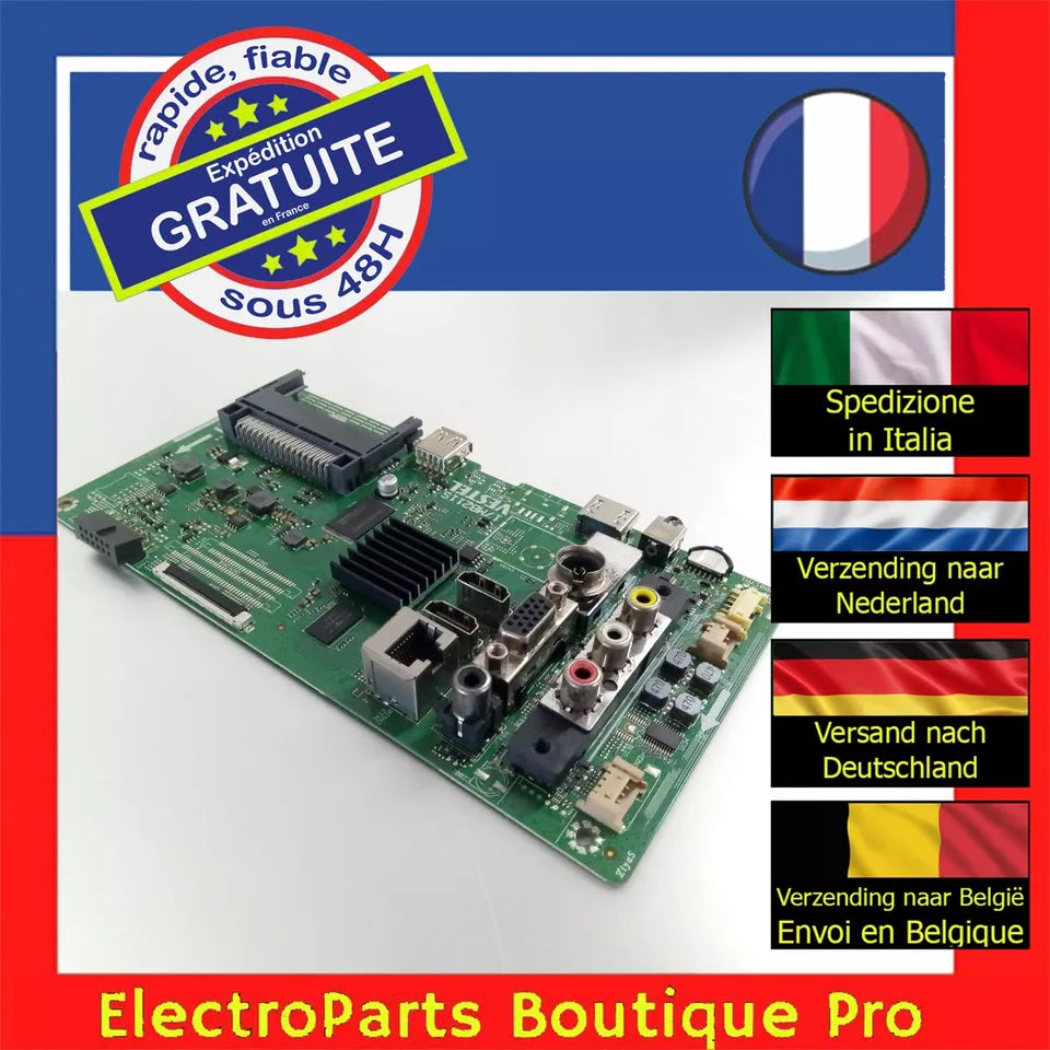 Carte principale VESTEL 17MB211S 23503505 pour télé HAIER LEF32V200S