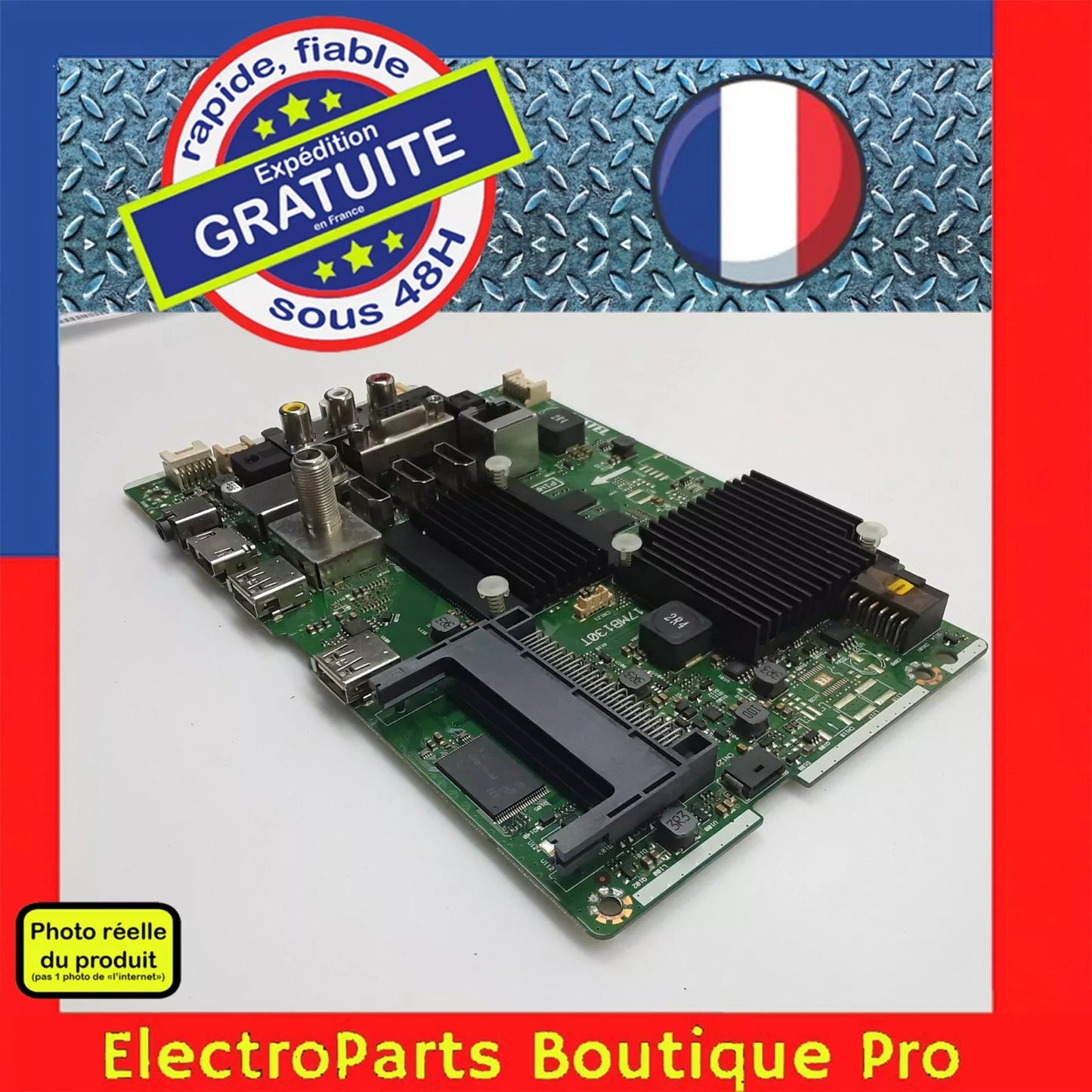 Carte principale VESTEL 23600237 pour télé TOSHIBA 43UL3A63DG