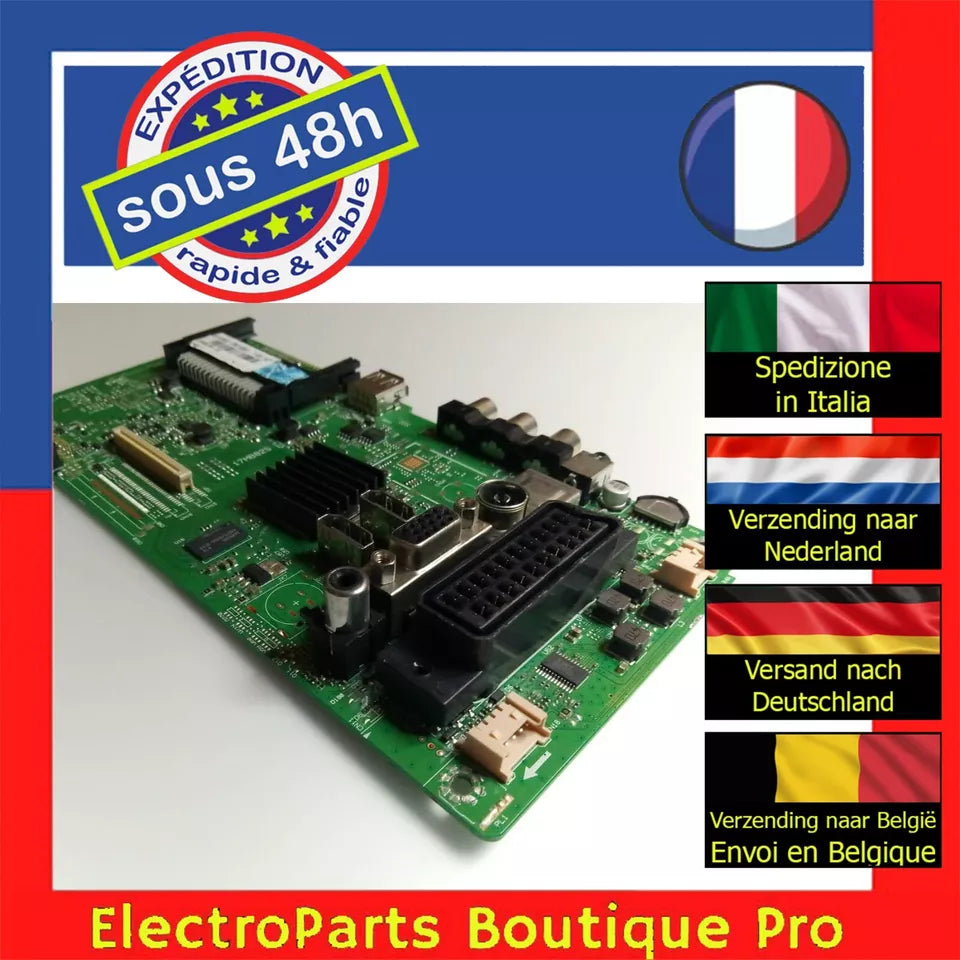 Carte principale VESTEL 17MB82S 23311253 pour télé TOSHIBA 32W1433DG