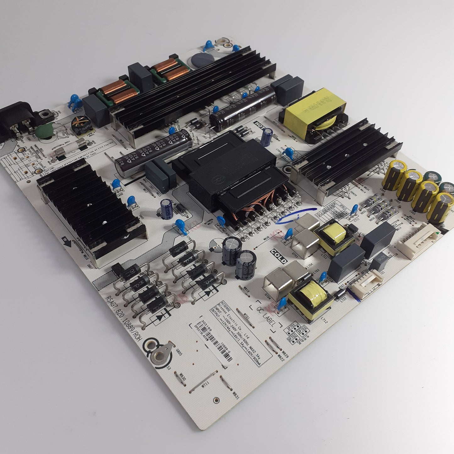 CARTE D'ALIMENTATION 10889-G / RSAG7.820.10889/ROH pour Télé HISENSE 58A7GQ