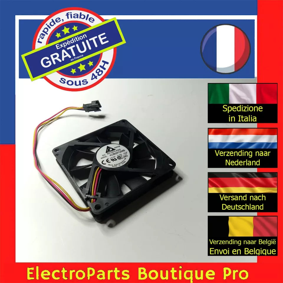 Ventilateur DELTA AUB0812MB pour télé NEC L42OUA