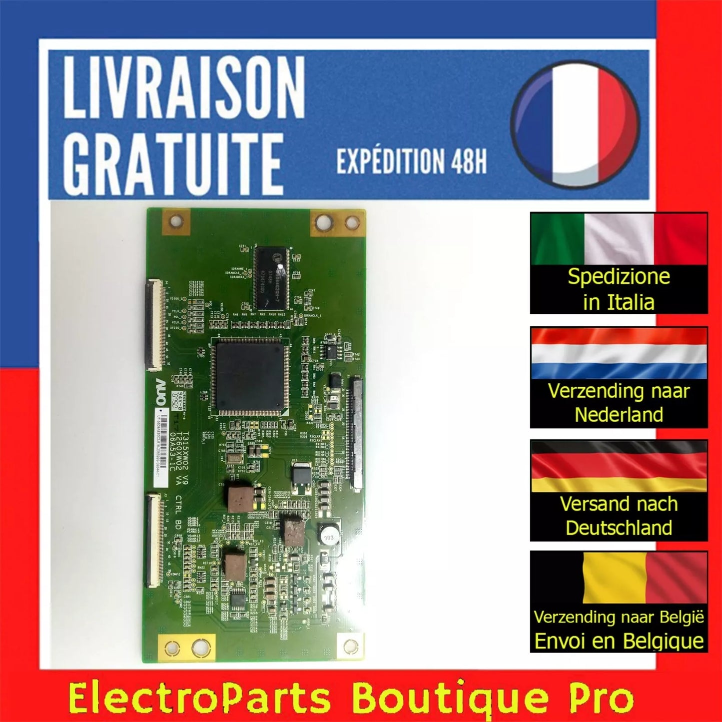 Carte T-CON AUO T315XW02 T260XW02 pour télé SAMSUNG