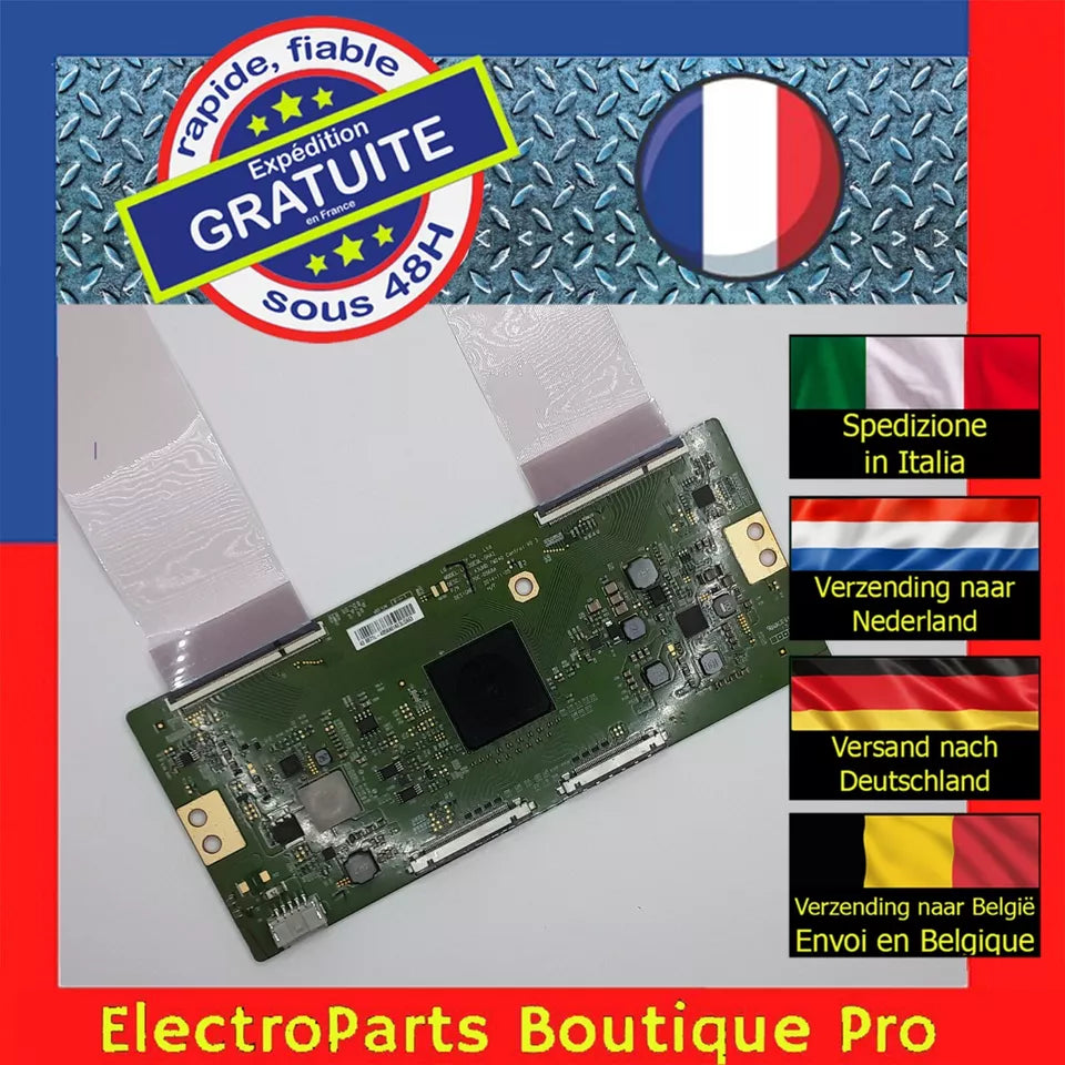 Carte T-CON LG 6870C-0568A pour télé SONY KD-43X8309C