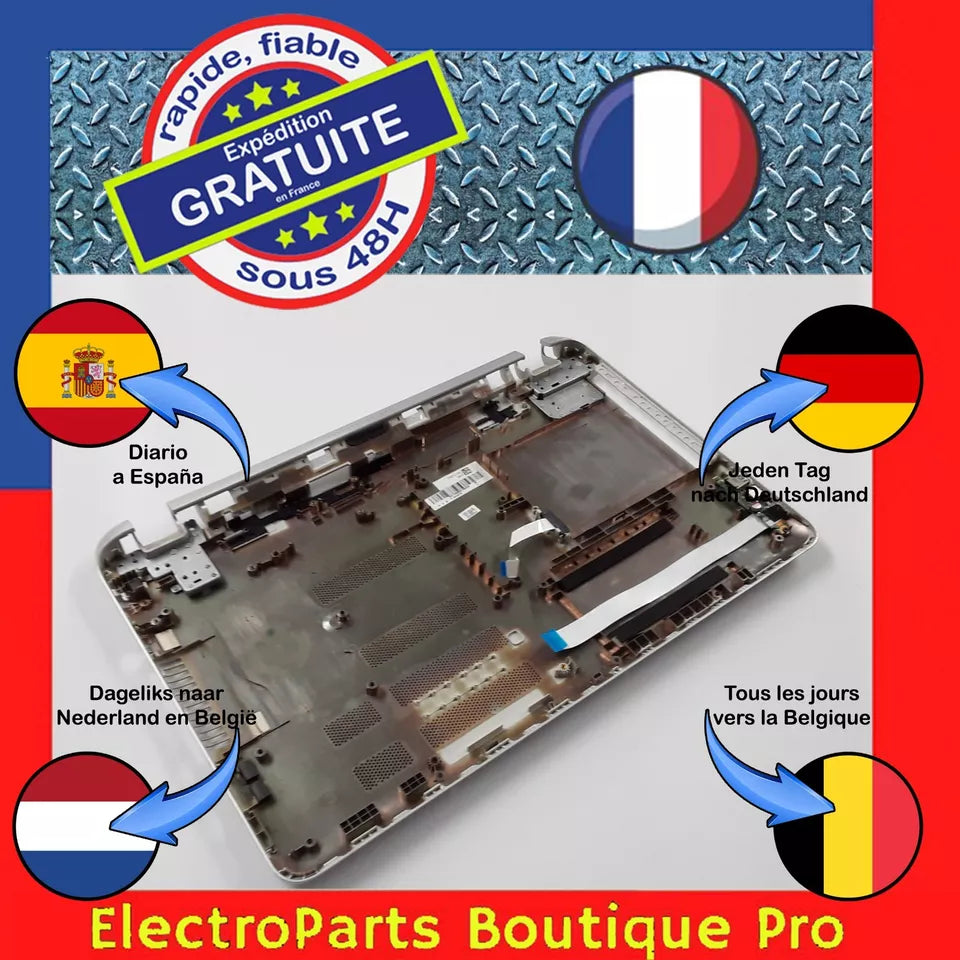 Plasturgie dessous de caisse (bottom case) pour PC portable HP 17-F