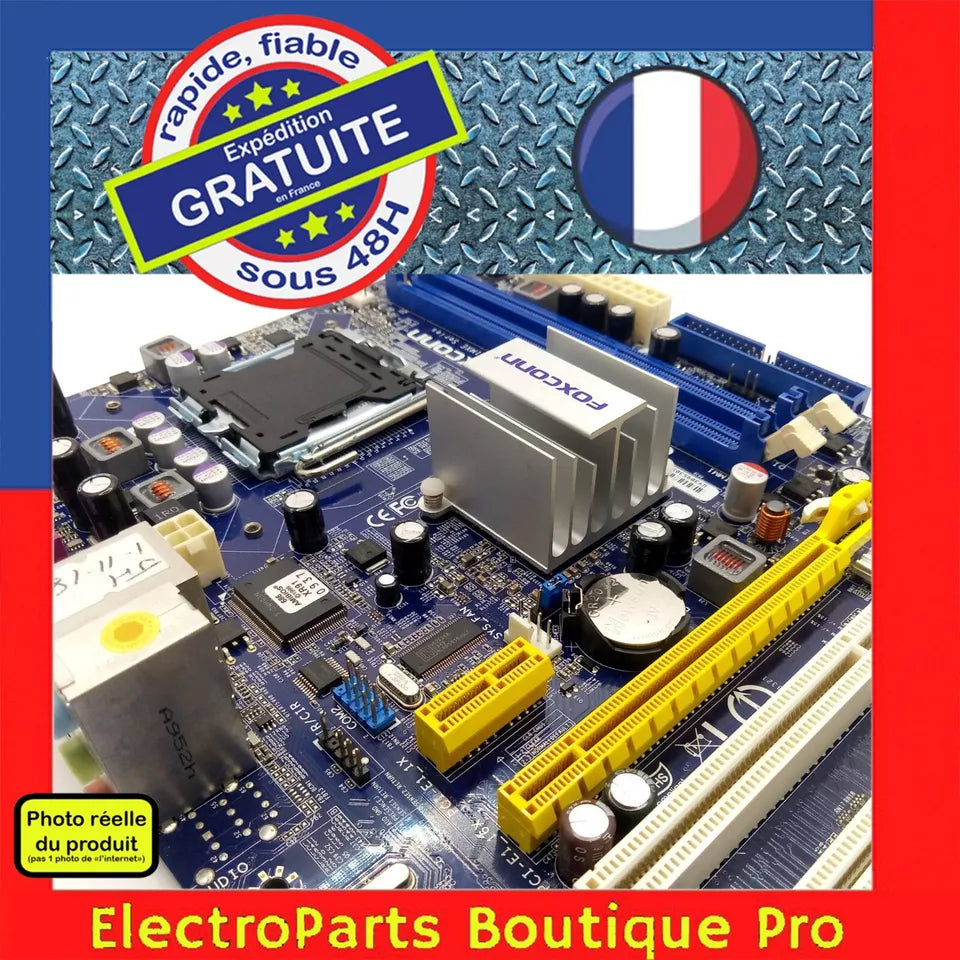 Carte mère socket LGA 775 FOXCONN G41MXE (déballée, jamais utilisée) pour Ordinateur