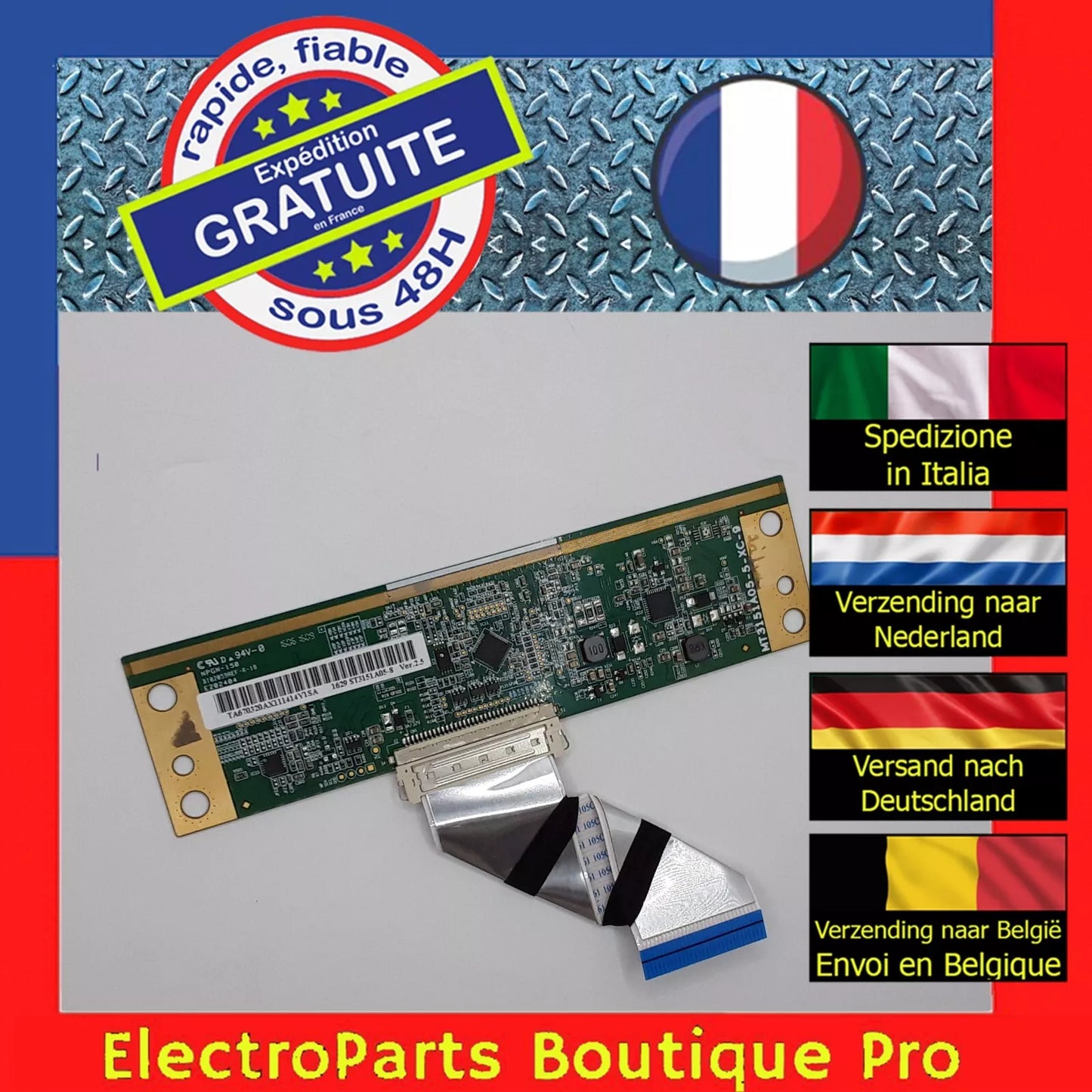 Carte T-CON PT320AT02-5-XR-1 pour télé HISENSE 32A55600
