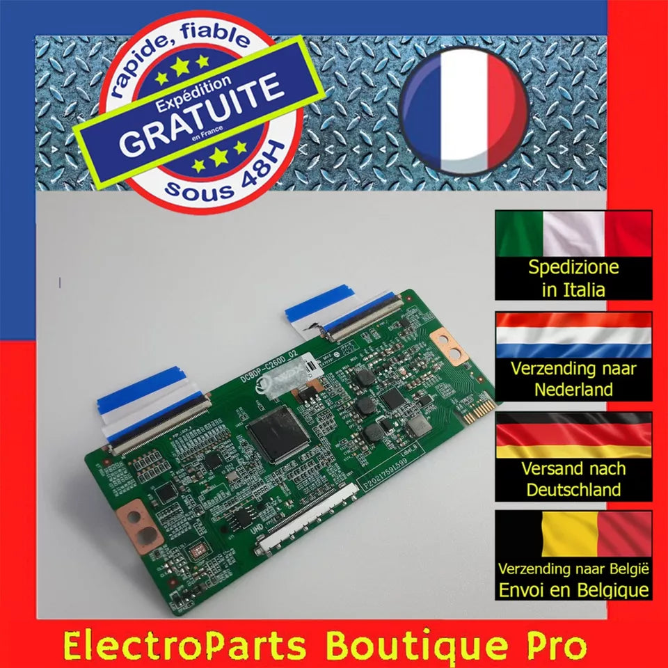 Carte T-CON DCBDP-C260D_02 pour télé SMART-TECH SMT55F30UC2M1B1