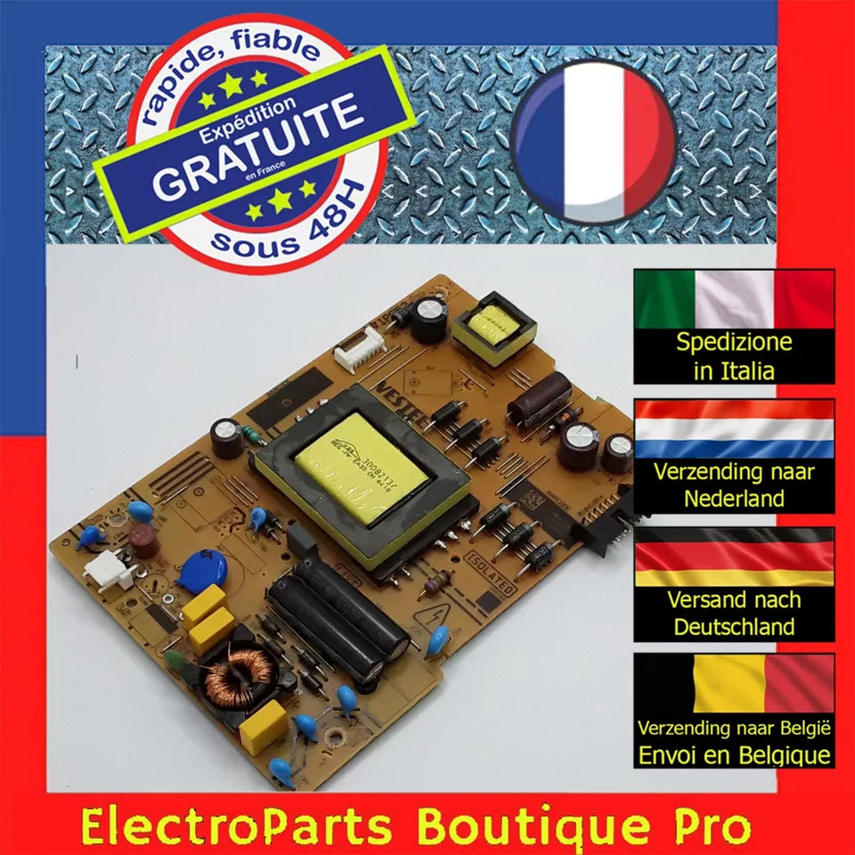 Carte d'alimentation VESTEL 17IPS62 23506362 pour télé HITACHI 32HE2000