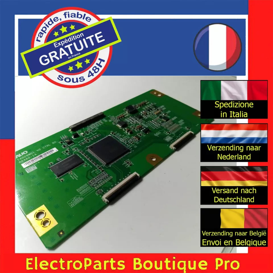 Carte T-CON T400XW01 V0 06A60-1A pour télé SONY KDL-40U3000