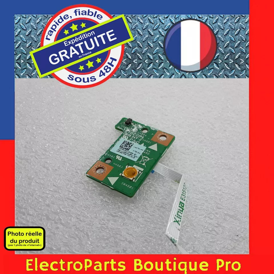 Module Marche-Arrêt (bouton POWER) E162264 pour PC portable ASUS X751S