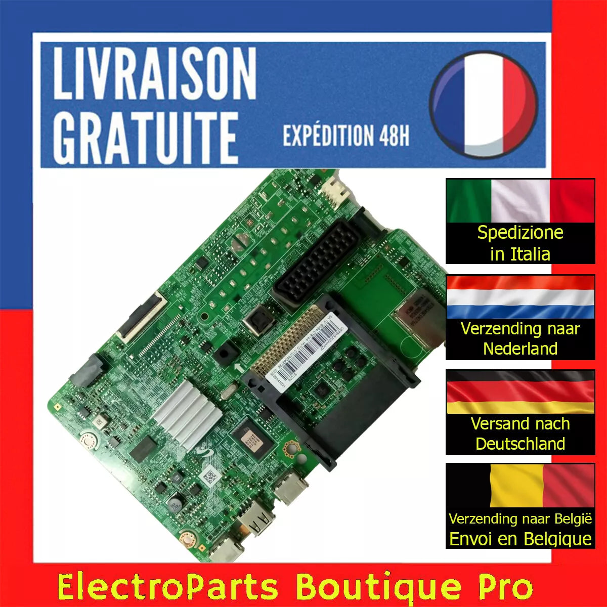 Carte principale BN94-07814A pour télé SAMSUNG UE55H5200