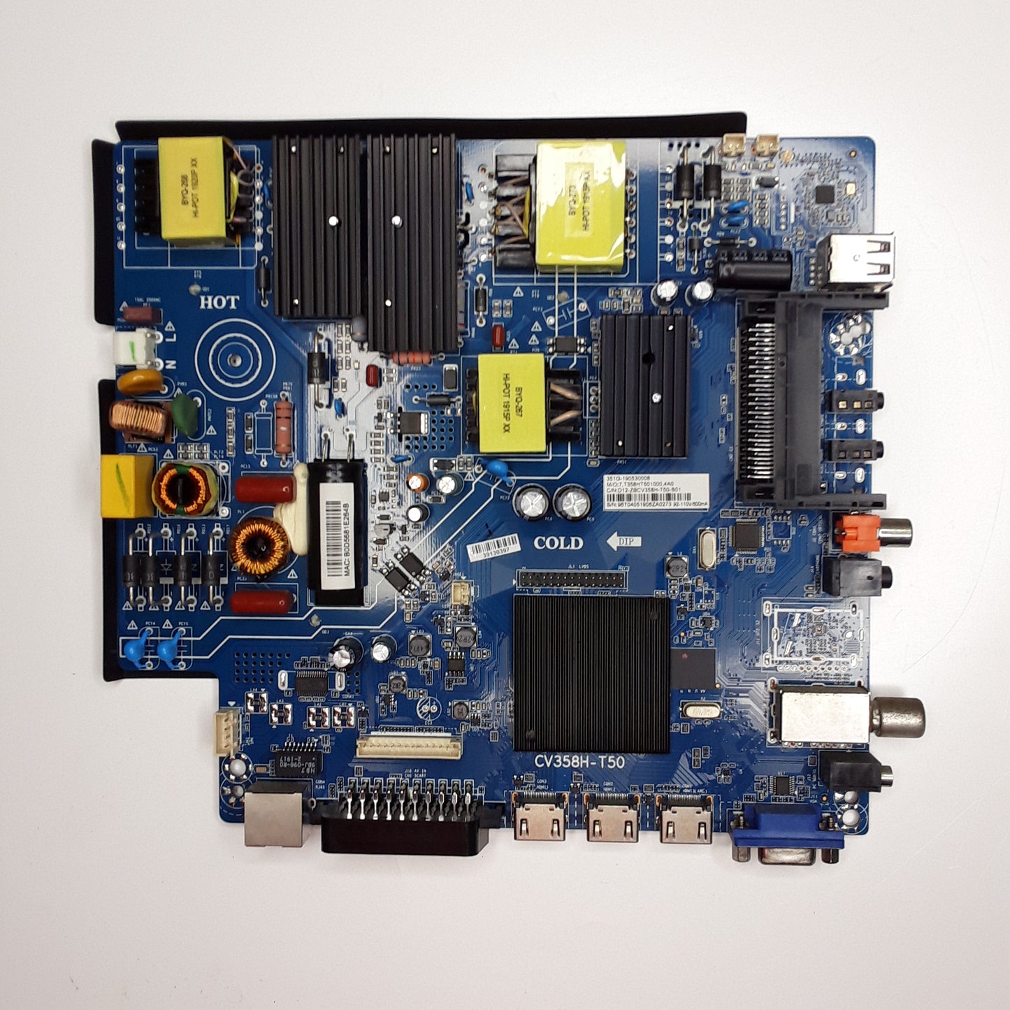 CARTE PRINCIPALE PCB C358H-T50 pour télé FPS FPSTV50FHD