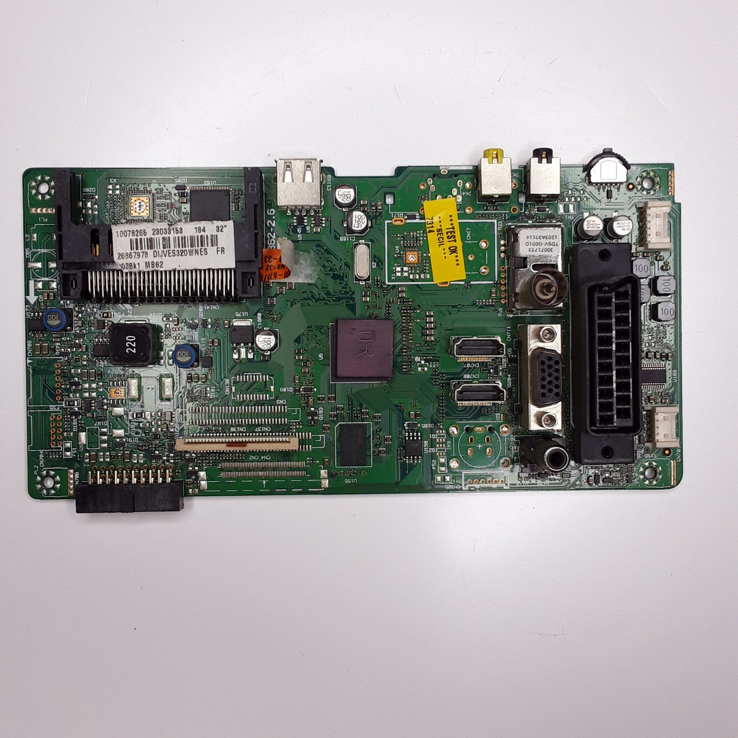 CARTE PRINCIPALE VESTEL 23033153 pour télé TOSHIBA