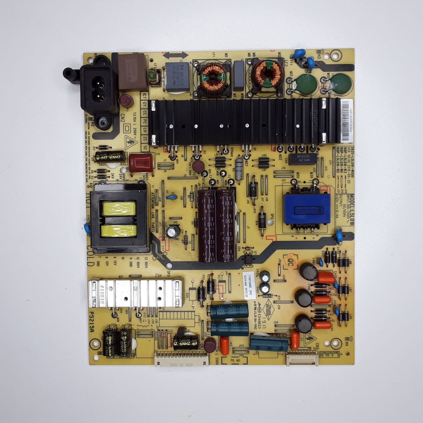 CARTE D'ALIMENTATION 168-L5L01K-HCW4S pour télé JVC LT-55HW97U