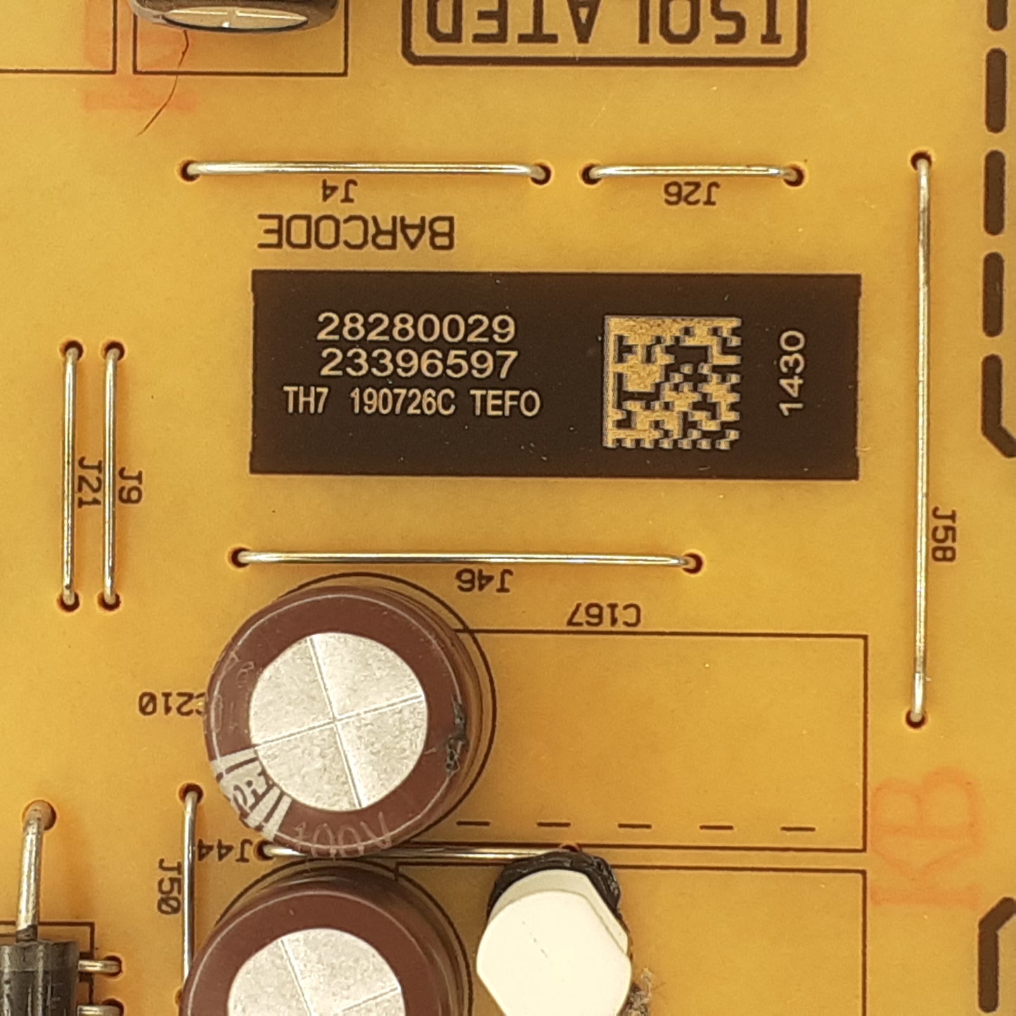 CARTE D'ALIMENTATION VESTEL 23396597 pour Télé HAIER LEU43V300S