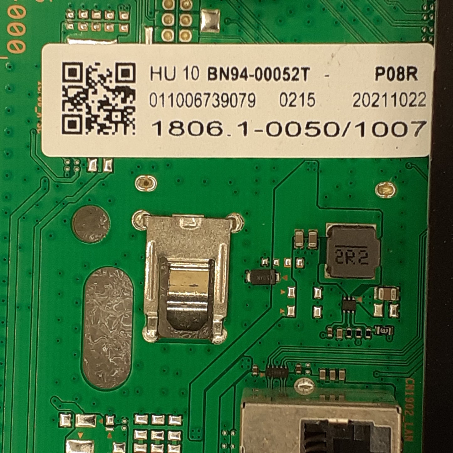 CARTE PRINCIPALE BN94-00052T pour Télé SAMSUNG UE58AU7105