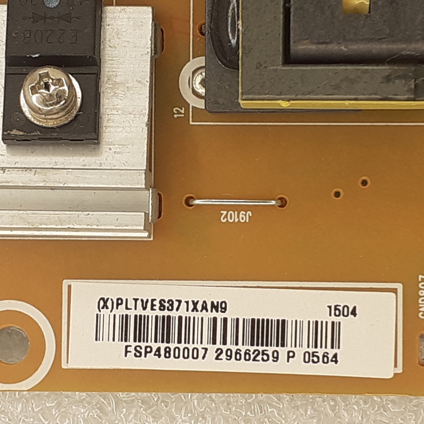 CARTE D'ALIMENTATION (X)PLTVES371XAN9 / 715G6338-P01-002-002M pour Télé PHILIPS 48PFH4100/88