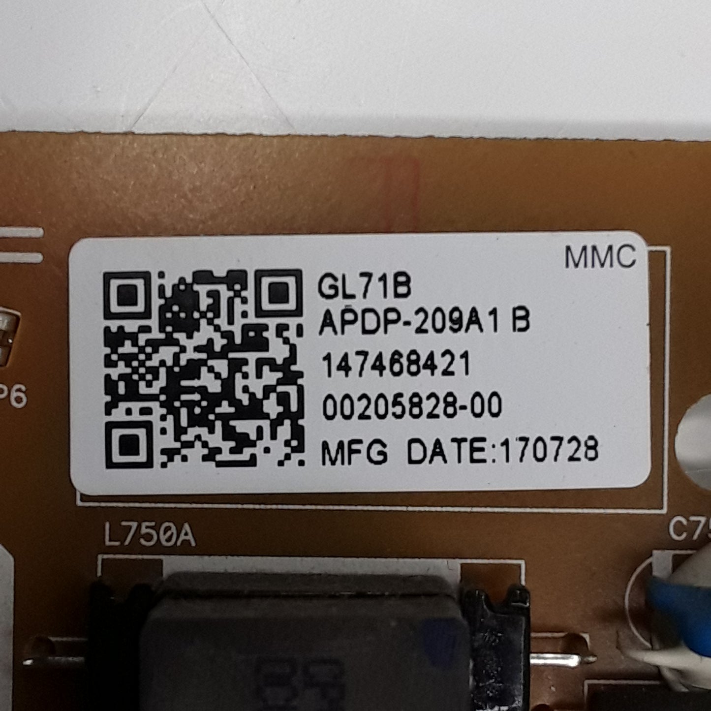 CARTE D'ALIMENTATION 147468421 pour télé SONY KD-55XE8596