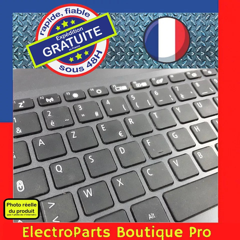 Clavier complet (top case) français AZERTY pour PC portable ACER A315-55