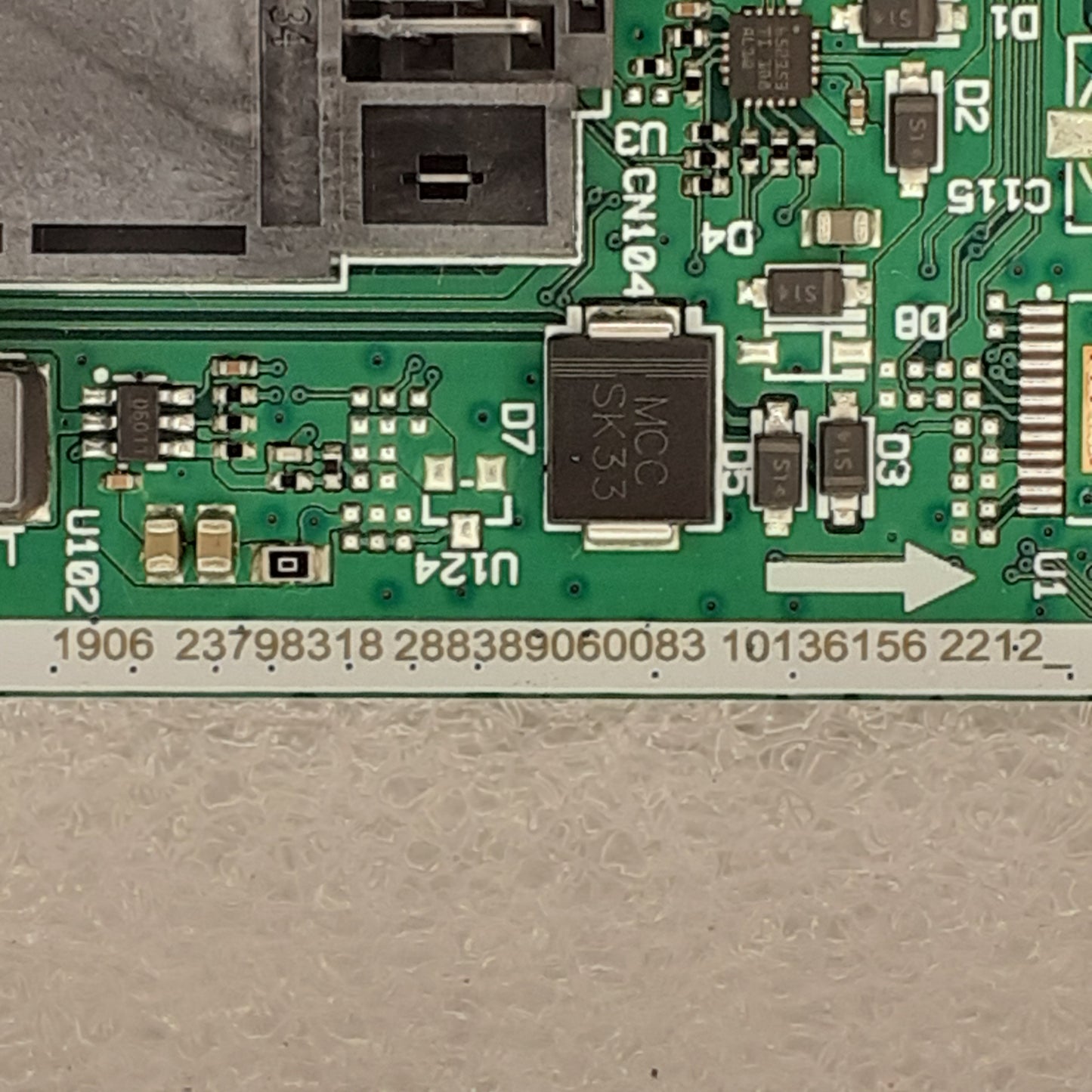 CARTE PRINCIPALE VESTEL 23798318 pour Télé PANASONIC TX-50LX660E