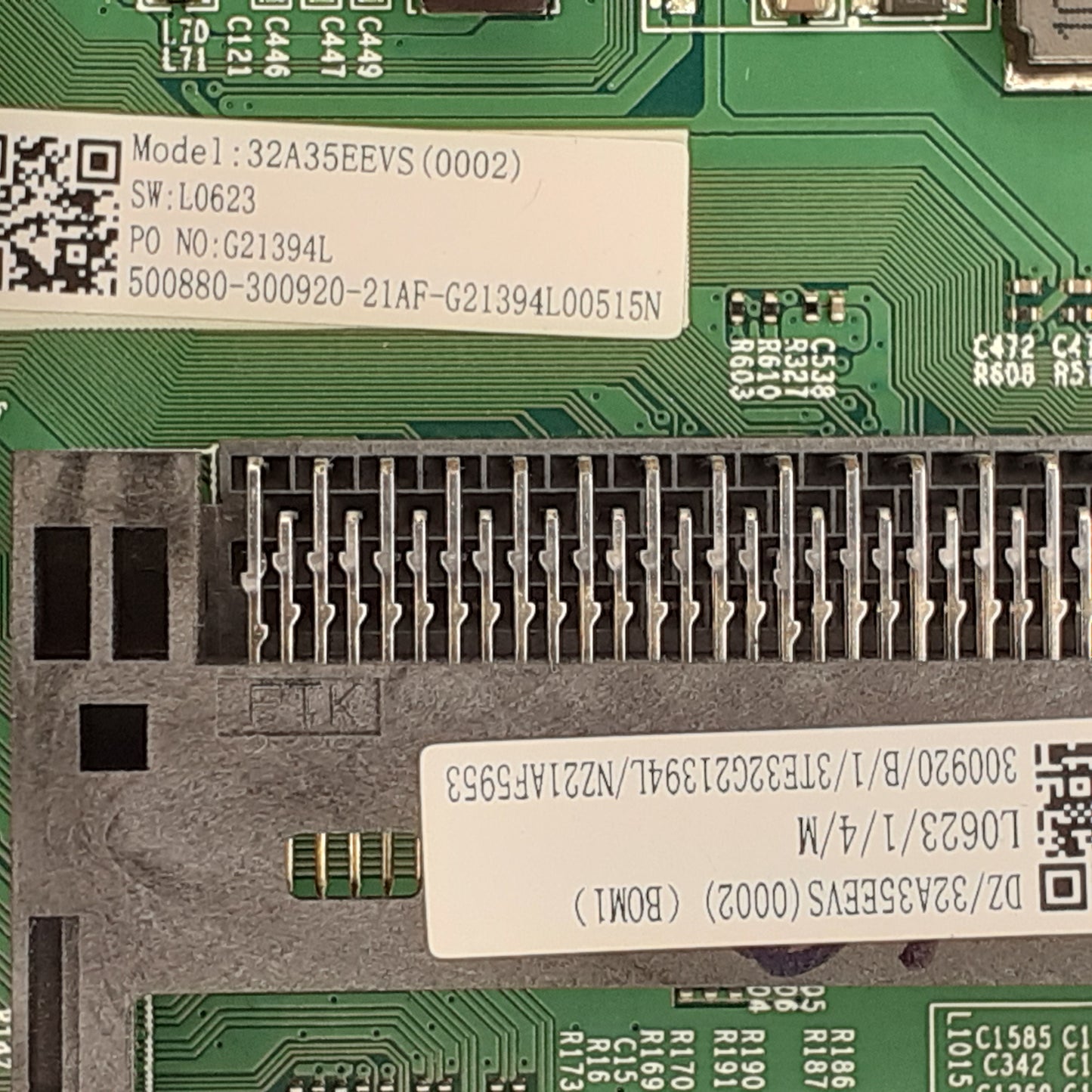 CARTE PRINCIPALE 32A35EEVS (0002) pour télé HISENSE 32A5600F