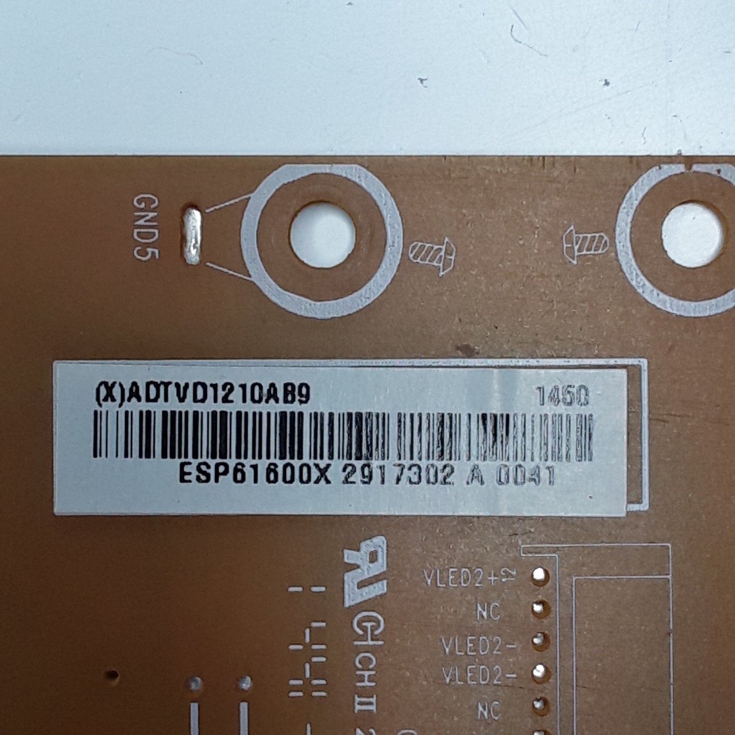 CARTE D'ALIMENTATION (X)ADTVD1210AB9 pour télé PHILIPS 42PFH5209/88
