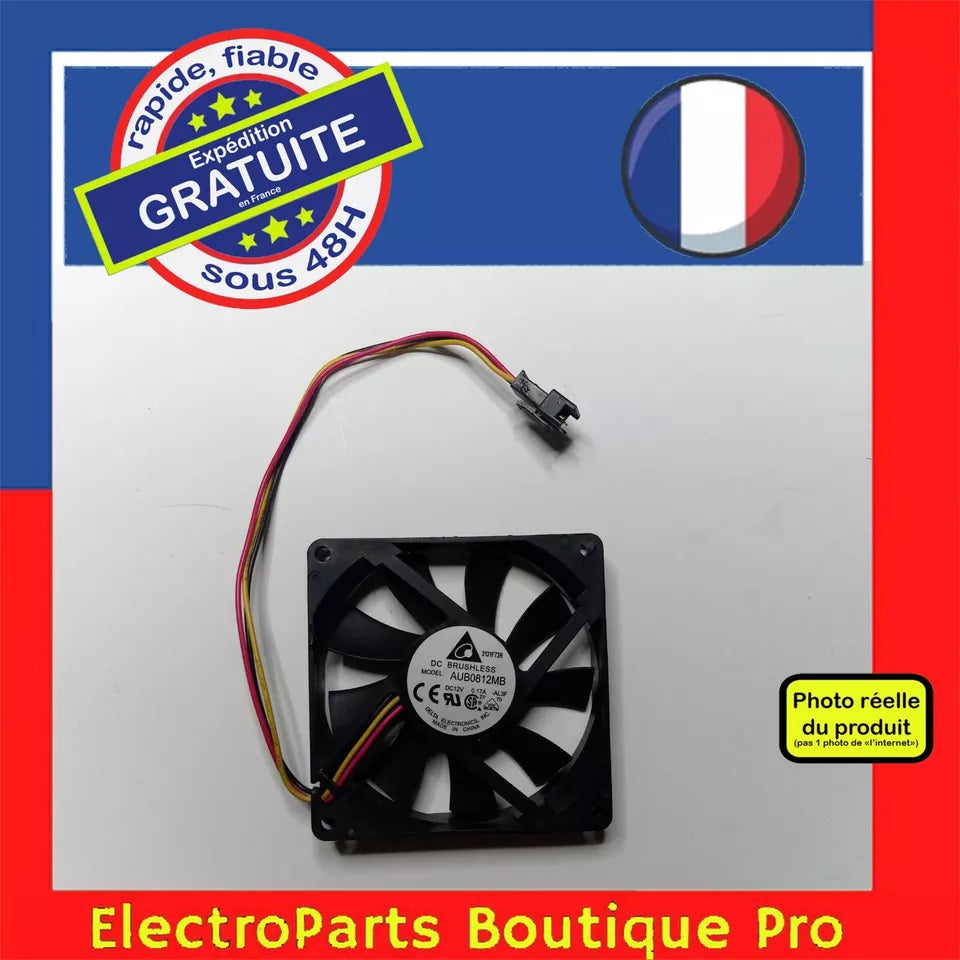 Ventilateur DELTA AUB0812MB pour télé NEC L42OUA
