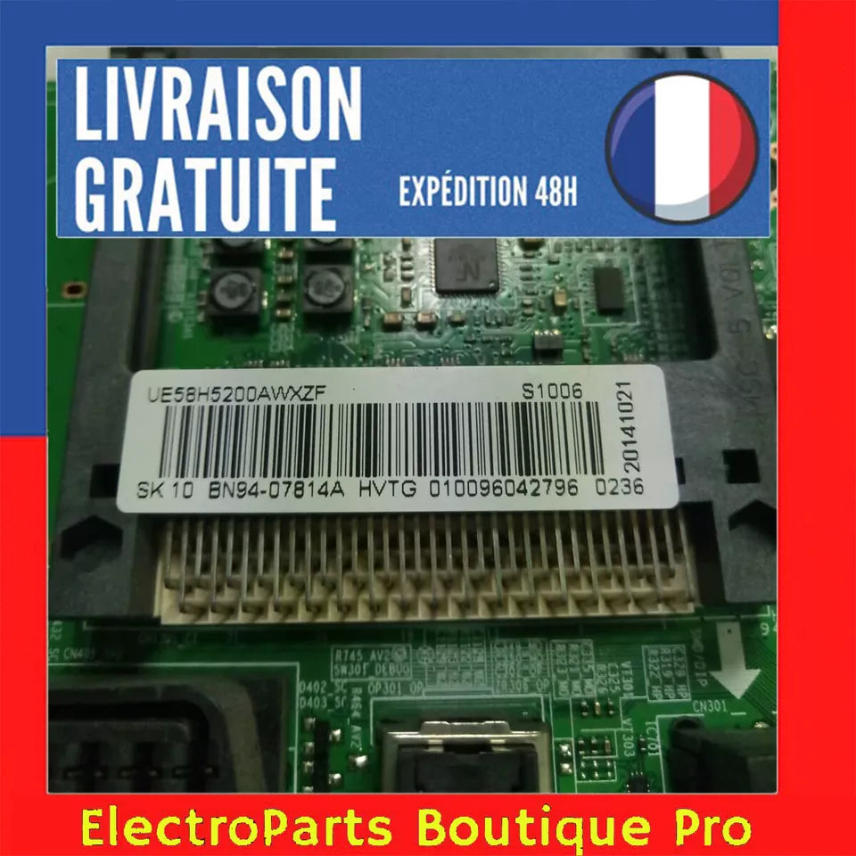 Carte principale BN94-07814A pour télé SAMSUNG UE55H5200