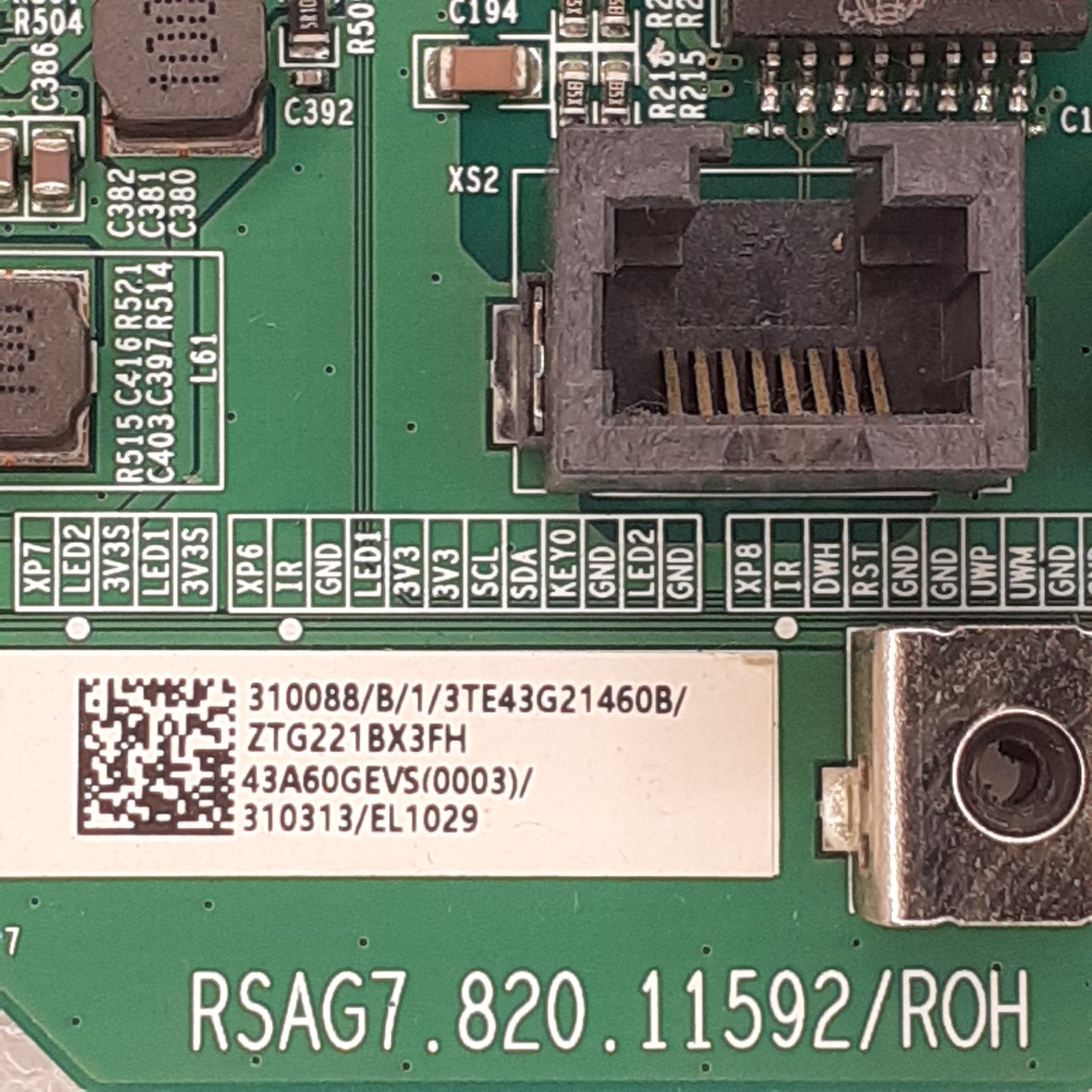 CARTE PRINCIPALE 43A60GEVS(0003)/310313/EL1029 pour Télé HISENSE 43A7GQ