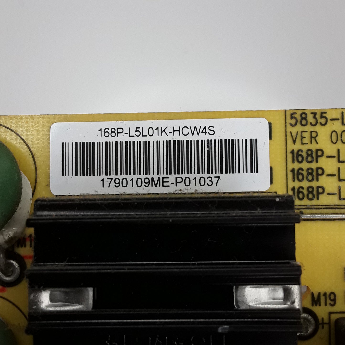 CARTE D'ALIMENTATION 168-L5L01K-HCW4S pour télé JVC LT-55HW97U