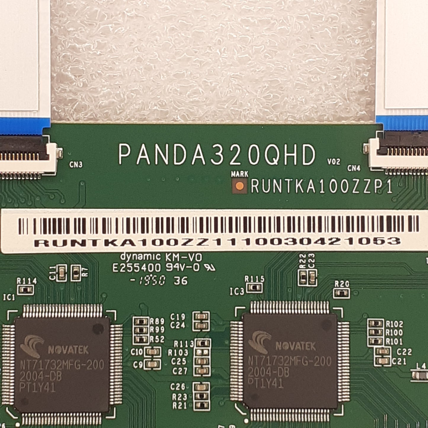CARTE T-CON RUNTKA100ZZP1 / PANDA320QHD V02 pour moniteur AOC Q3279