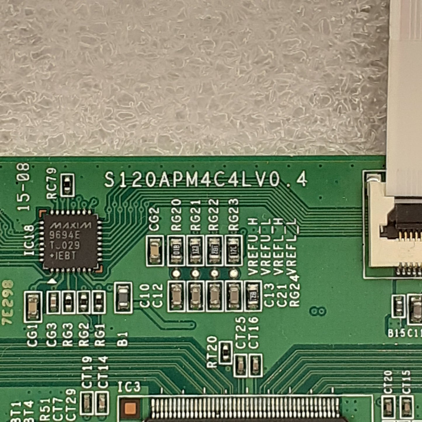 CARTE T-CON S120APM4C4LV0.4 pour Télé SAMSUNG LE40C630K1W