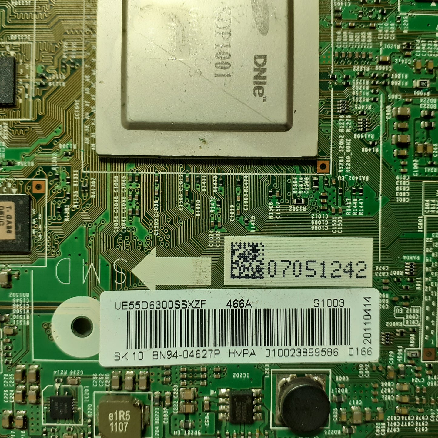 CARTE PRINCIPALE BN94-04627P pour télé SAMSUNG UE55D6300