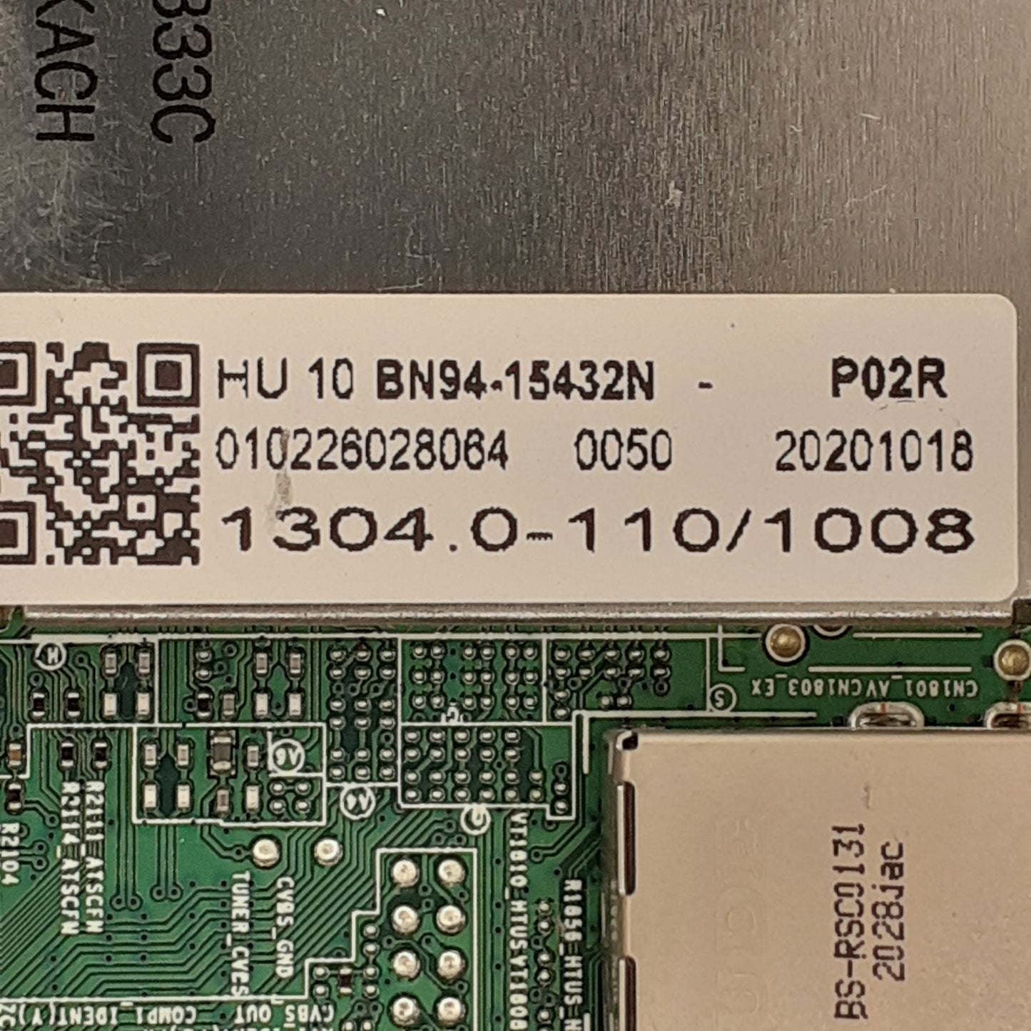 CARTE PRINCIPALE BN94-15432N pour Télé SAMSUNG QE55Q80TATXXC