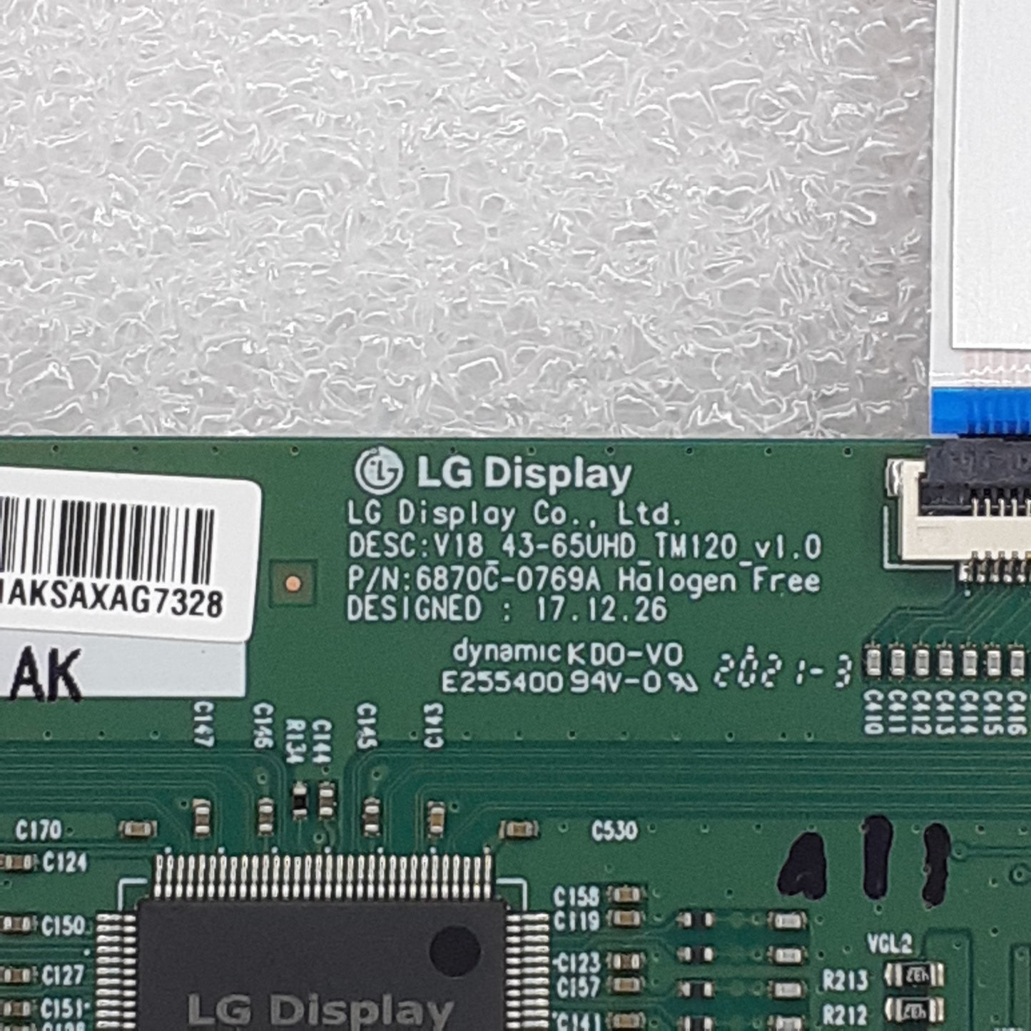 CARTE T-CON LG 6870C-0769A pour télé PHILIPS 43PUS8505/12