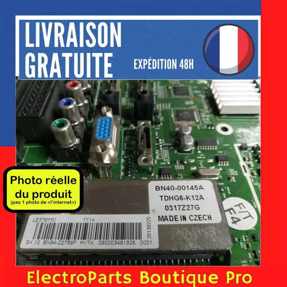 Carte principale BN94-02756F pour télé SAMSUNG LE37B550