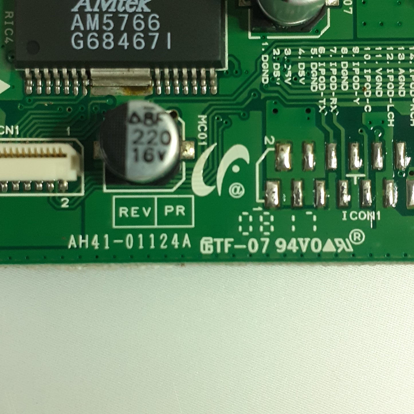 CARTE PRINCIPALE AH41-01124A / HT-X710 pour ampli SAMSUNG HT-X710