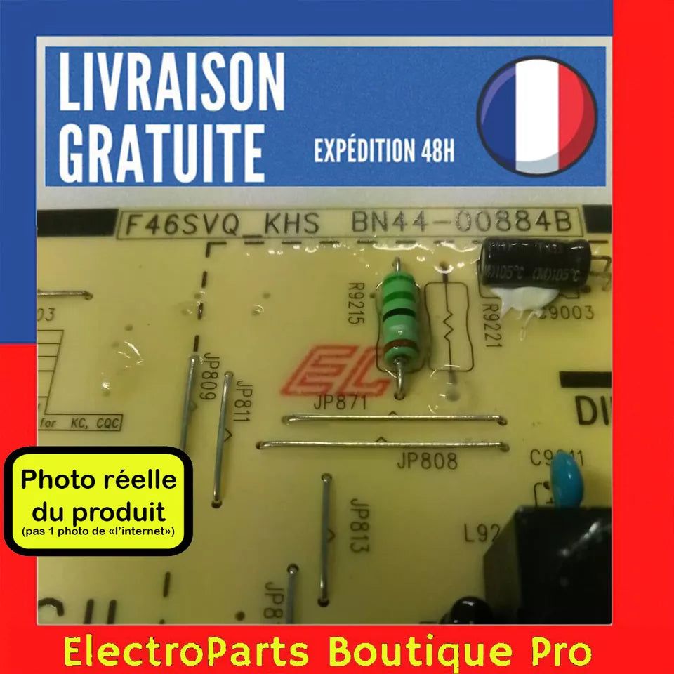 Carte d'alimentation BN44-00884B pour télé SAMSUNG UH46F5 / LH46UHF