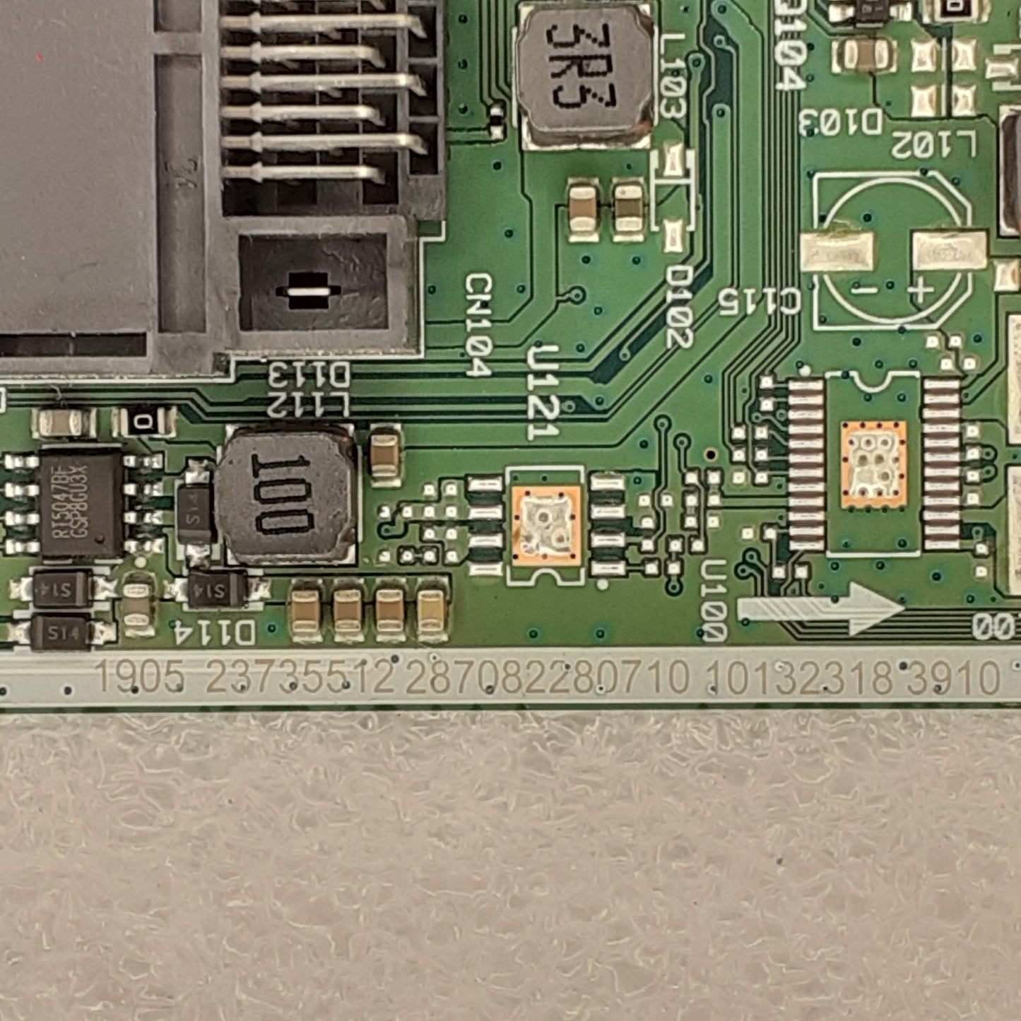 CARTE PRINCIPALE VESTEL 23735512 pour Télé PANASONIC TX-50JX610E