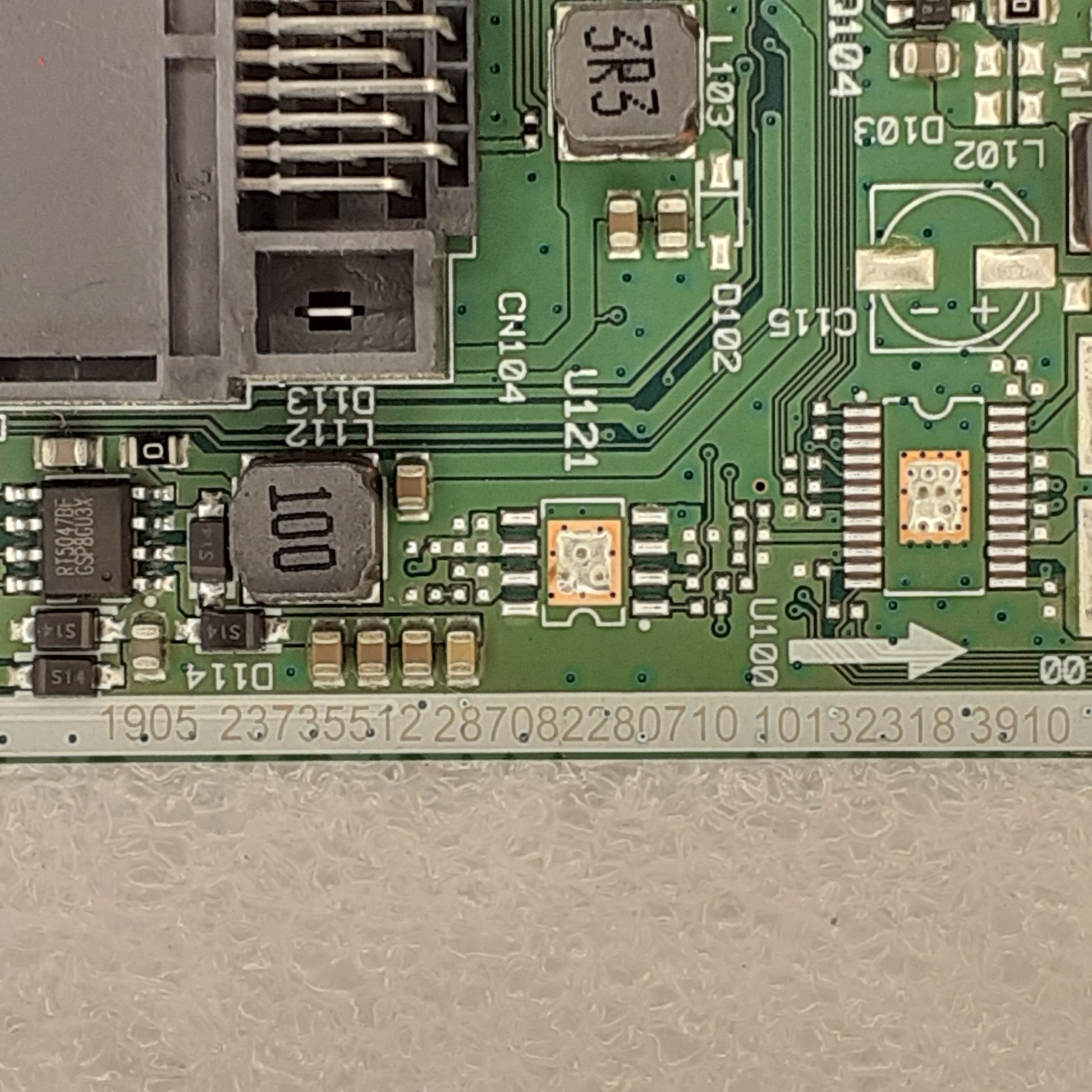 CARTE PRINCIPALE VESTEL 23735512 pour Télé PANASONIC  TX-50JX610E