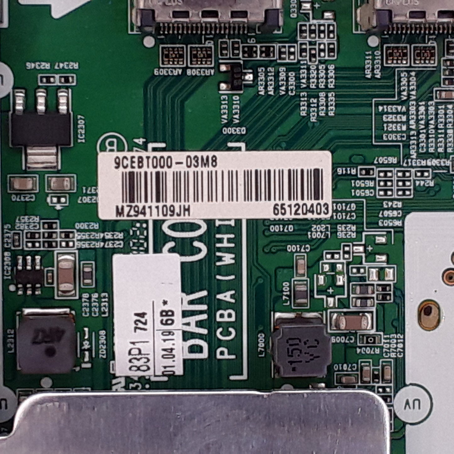 CARTE PRINCIPALE 9CEBT000-03M8 pour télé LG 43UK6300