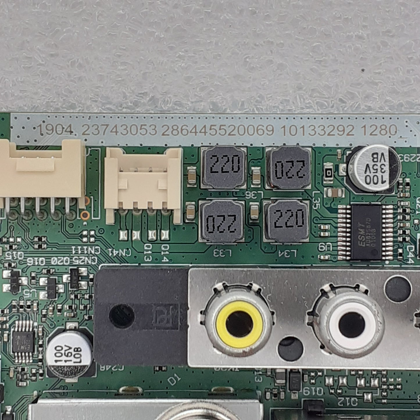 CARTE PRINCIPALE VESTEL 23743053 pour Télé HITACHI 43F501HK5601