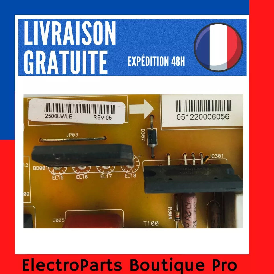 CARTE D'ALIMENTATION PE-3850-01UN-LF pour télé TOSHIBA