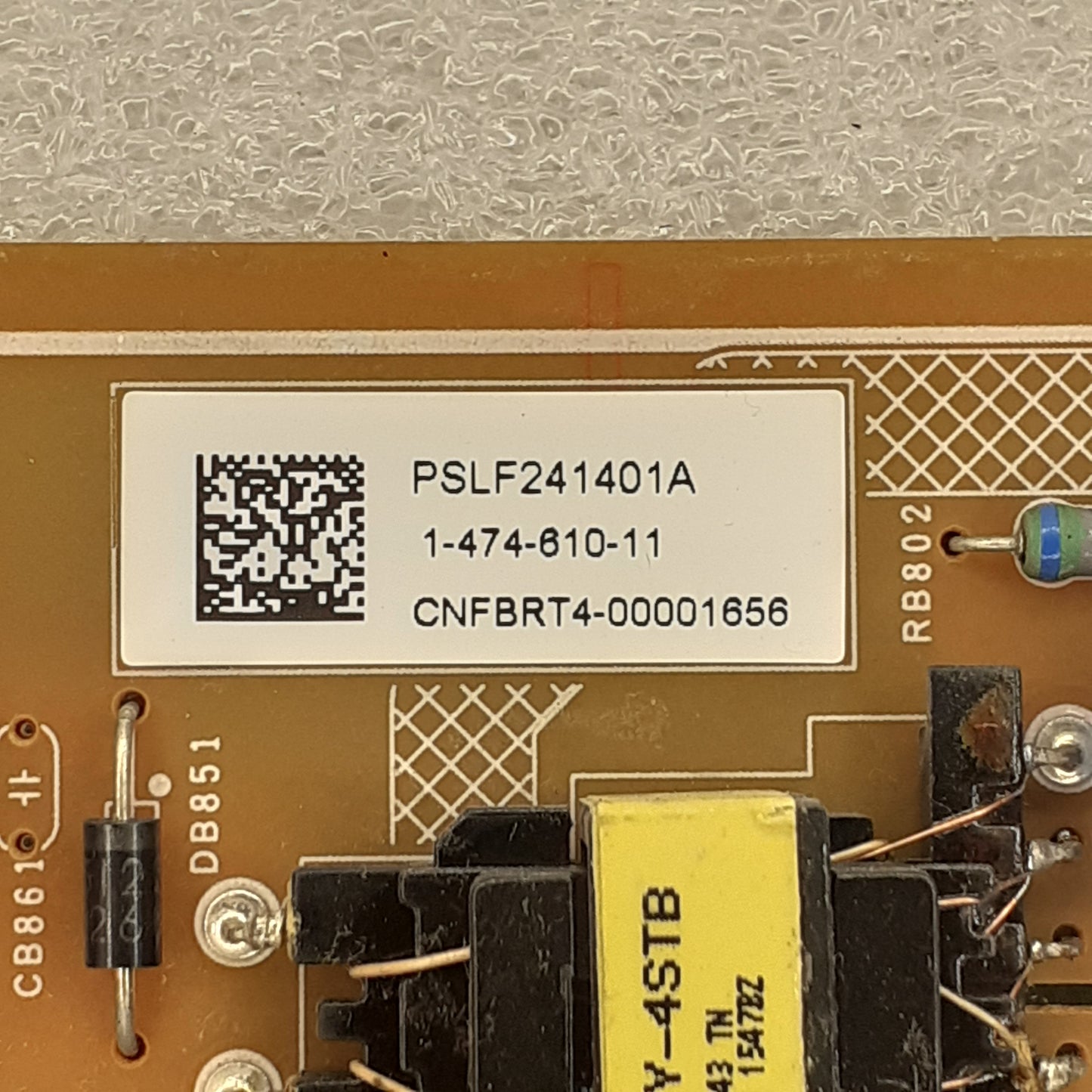 CARTE D'ALIMENTATION 1-474-610-11 pour Télé SONY KDL-65W850C