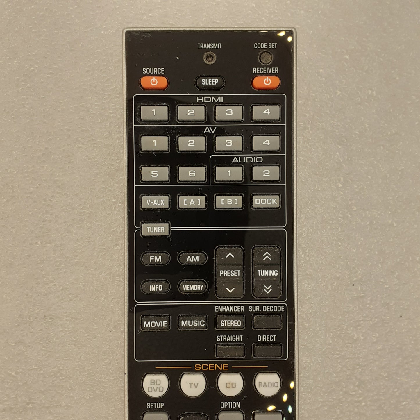TÉLÉCOMMANDE RAV334 / WT92700 / S1000079 pour ampli YAMAHA RX-V467