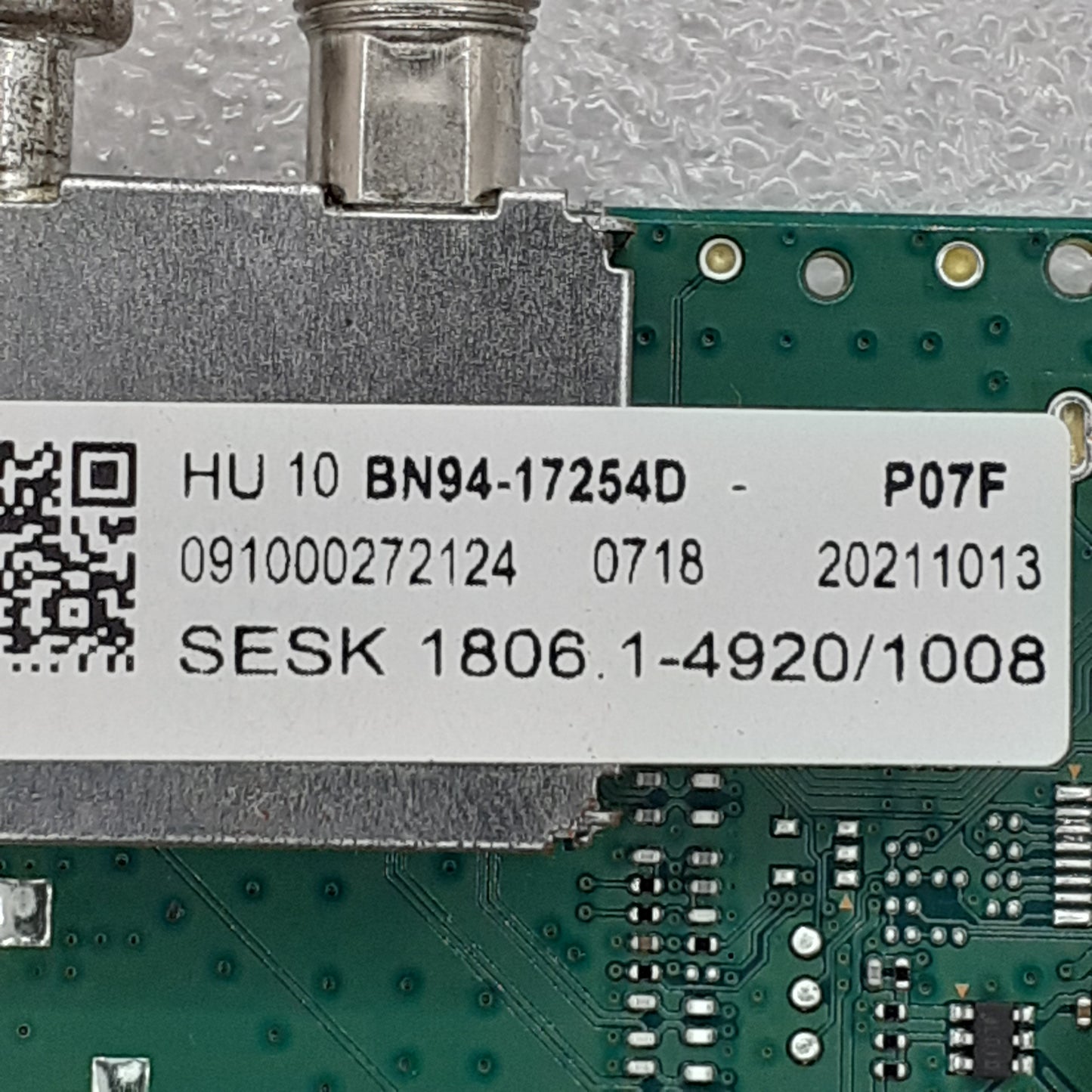 CARTE PRINCIPALE BN94-17254D pour télé SAMSUNG QE50Q65AAU