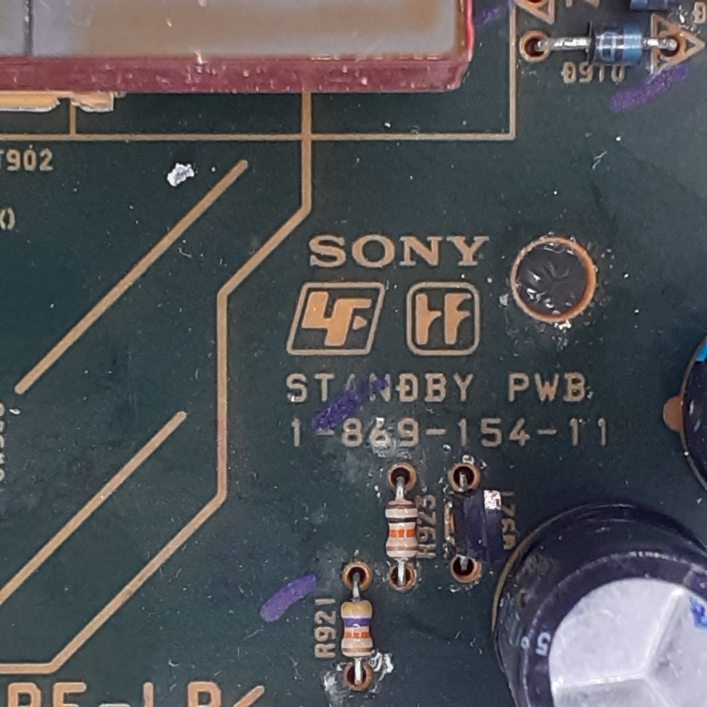 CARTE D'ALIMENTATION 1-869-154-11 pour ampli SONY STR-DG700