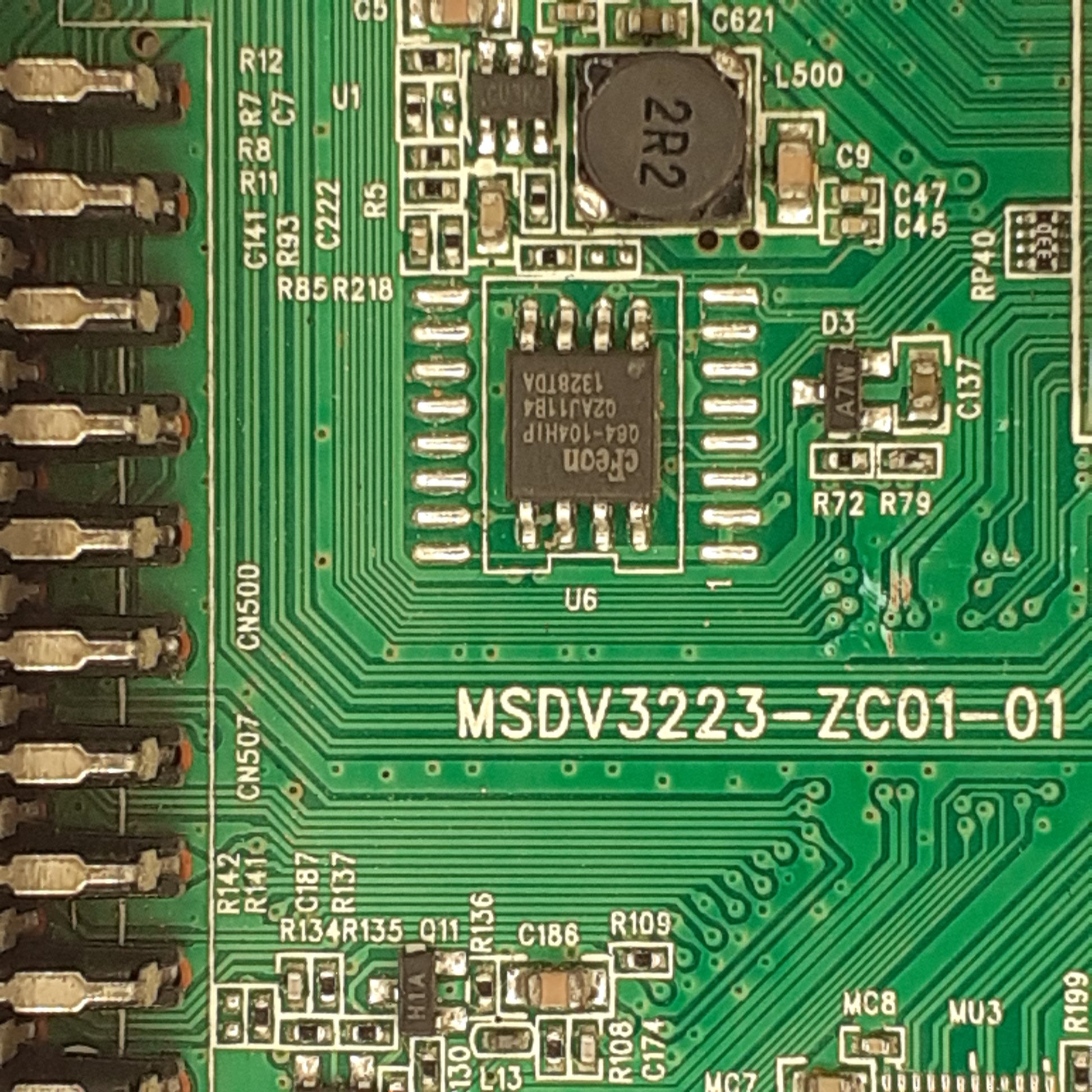 Carte principale MSDV3223-ZC01-01 pour Télé JVC LT-40C540